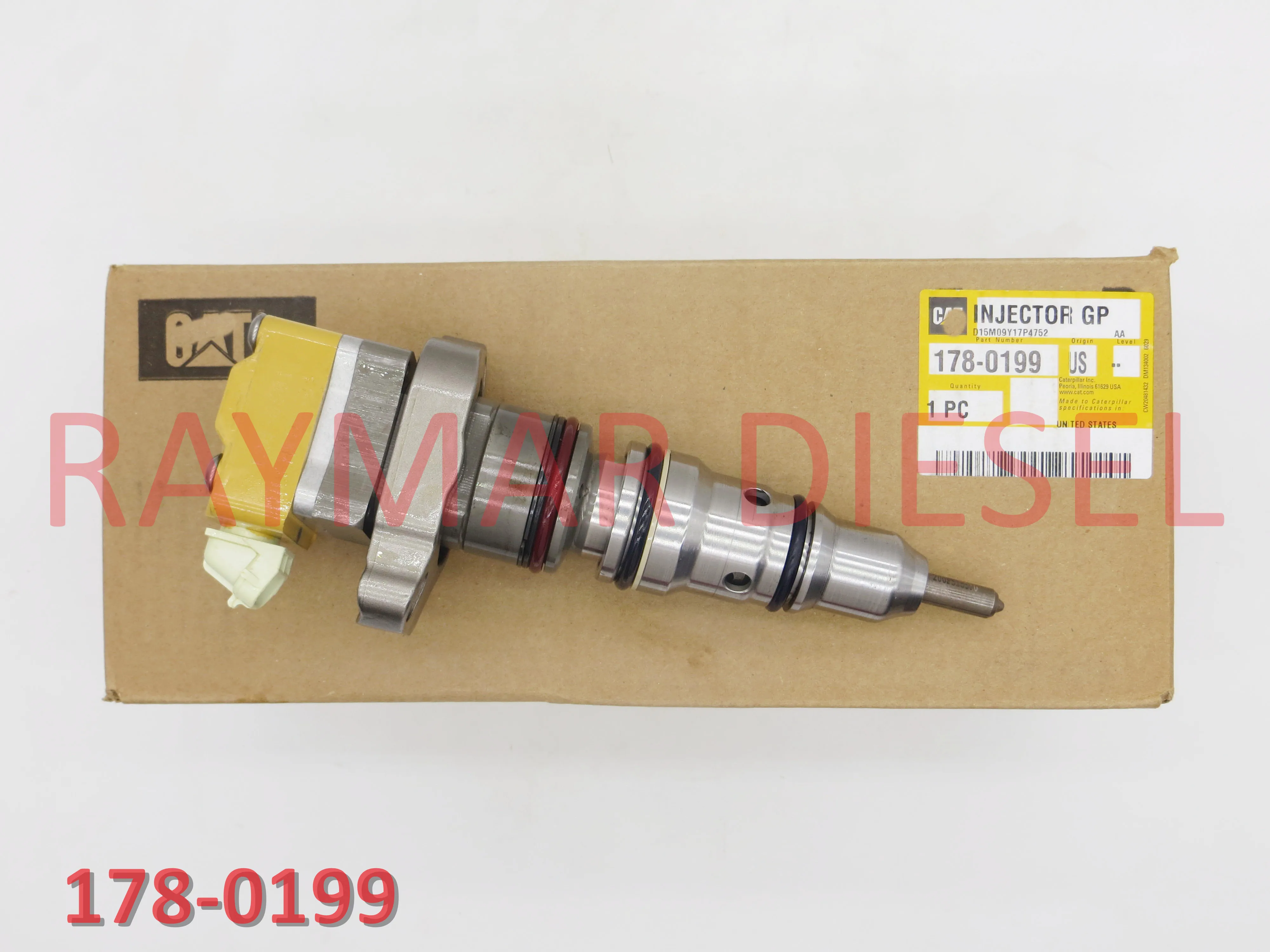 

CAT Genuine GP fuel injector 178-0199, 177-4754, 10R-0782, 10R0782 for CAT 3162B, 325C, 322C excavator