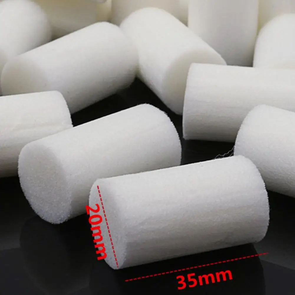 

20/50pcs High Pressure Pump Filter Element Refill 35*20mm White Fiber Cotton Filters For Air Compressor System Mayitr LP