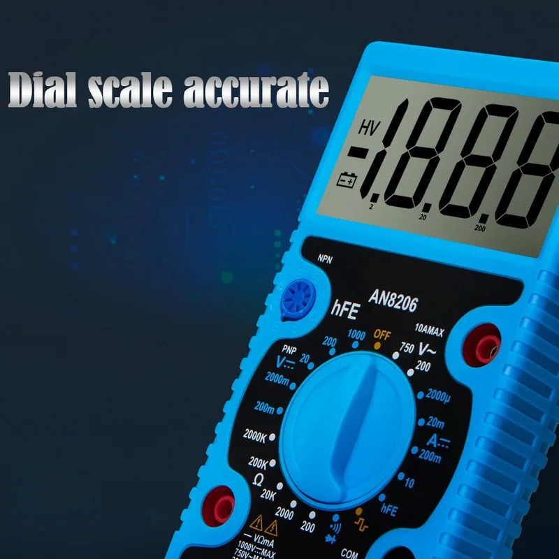 

Large screen pocket digital multimeter electrician tool digital display meter