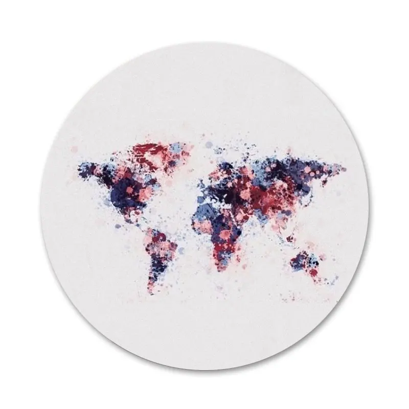 Карта мира путешествия планы значки металлические для телефона диаметром 58 мм |