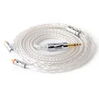 NiceHCK 16 ядер посеребренный кабель 3,52,54,4 мм разъем MMCX2PinQDCNX7 булавки для KZCCA ZSX C12 TFZ VX BL-03 NX7 ProMK3 DB3