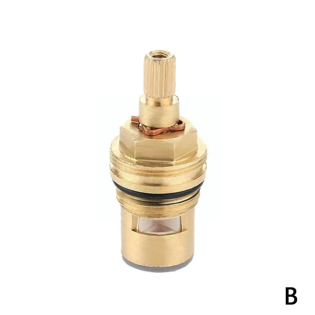 Сменный латунный Керамический дисковый кран 1/2 дюйма встраиваемый в четверть