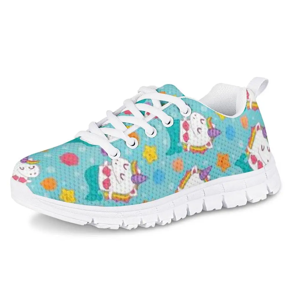 Кроссовки HYCOOL Детские сетчатые симпатичная обувь для девочек с рисунком