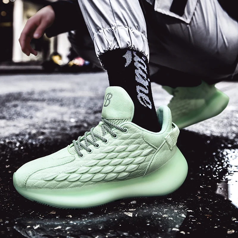 

2020 мужская спортивная обувь, кроссовки, дышащие кроссовки, обувь для бега, удобная мужская обувь для бега и ходьбы, баскетбольный Размер