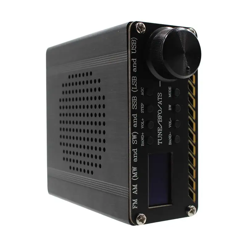 

Si4732 All Band FM AM (MW And SW) SSB (LSB And USB) Radio Receiver FM AM with Lithium Battery Antenna Speaker Case