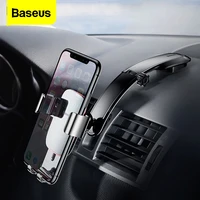 baseus gravity car phone holder for iphone 11 pro max samsung car mount holder for phone in car cell mobile phone holder stand