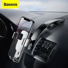 Baseus Gravity Car Phone Holder For iPhone 11 Pro Max Samsung Car Mount Holder For Phone in Car Cell Mobile Phone Holder Stand