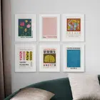Японский художник Yayoi Kusama выставочные плакаты и принты Infinity Dots абстрактная Настенная картина холст картина галерея Декор картина