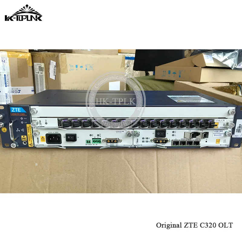 Горячая Распродажа Original C320 GPON OLT 10GE SMXA/3 карты * 1 шт. с PRAM 16 портов GTGH C ++