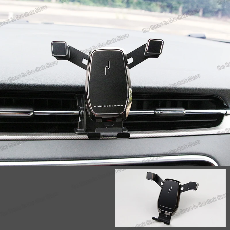 

Lsrtw2017 Car Center Console Dashboard Cellphone Holder for Mg Zs Hs Mg6 2017 2018 2019 2020 Interior Accesories Auto
