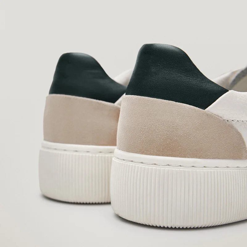 

Women Sneakers Genuine Leather Autumn Soft Comfortable White Platform Sneakers Women Casual Vulcanized Shoes for Women 2021