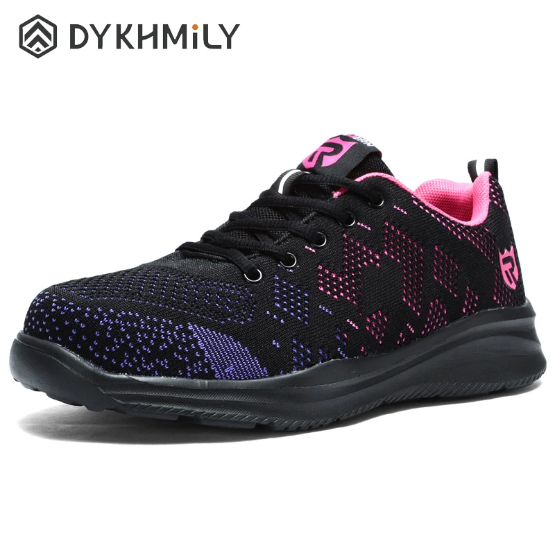DYKHMILY/Рабочая безопасная обувь со стальным носком для женщин и мужчин