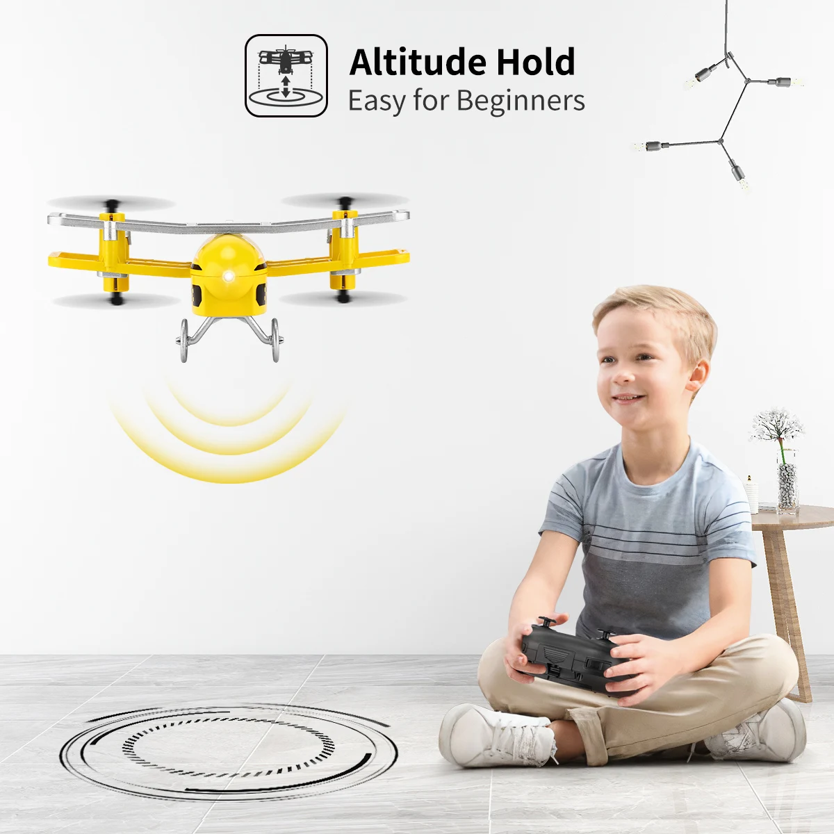 JJRC H95 мини Радиоуправляемый вертолет для мальчиков Игрушка 2 4G 360 градусов Дрон