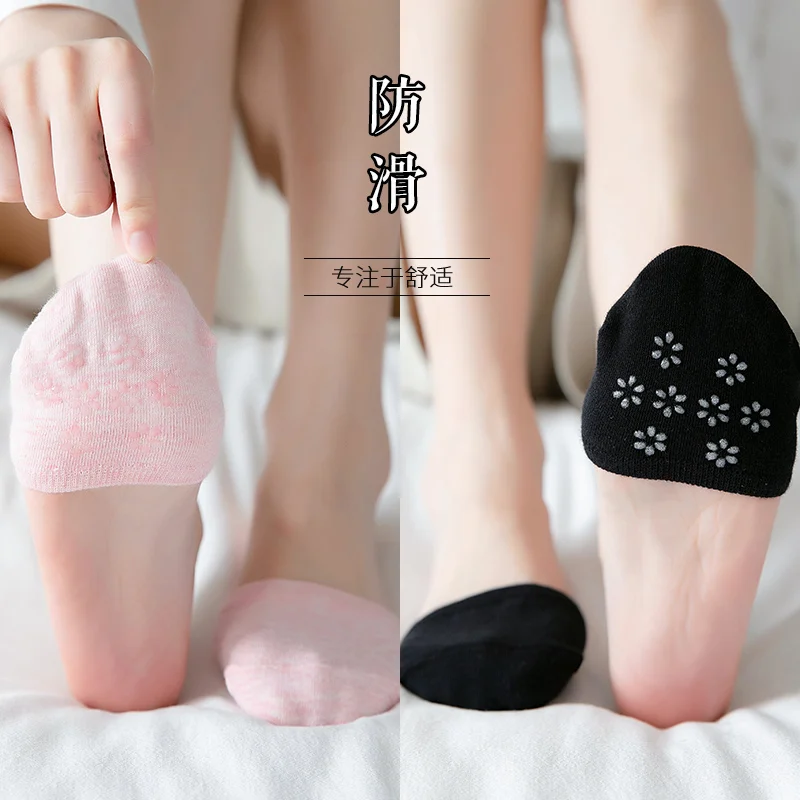 Носки женские выше колена на высоком каблуке тонкие Нескользящие без застежки