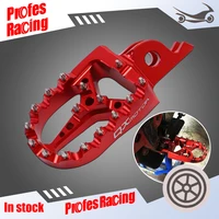 motorcycle cnc pedalsfoot pegs rests footrest for yamaha yz 125 250 yz125 yz85 yz450f wr250 450f 99 17 footpegs