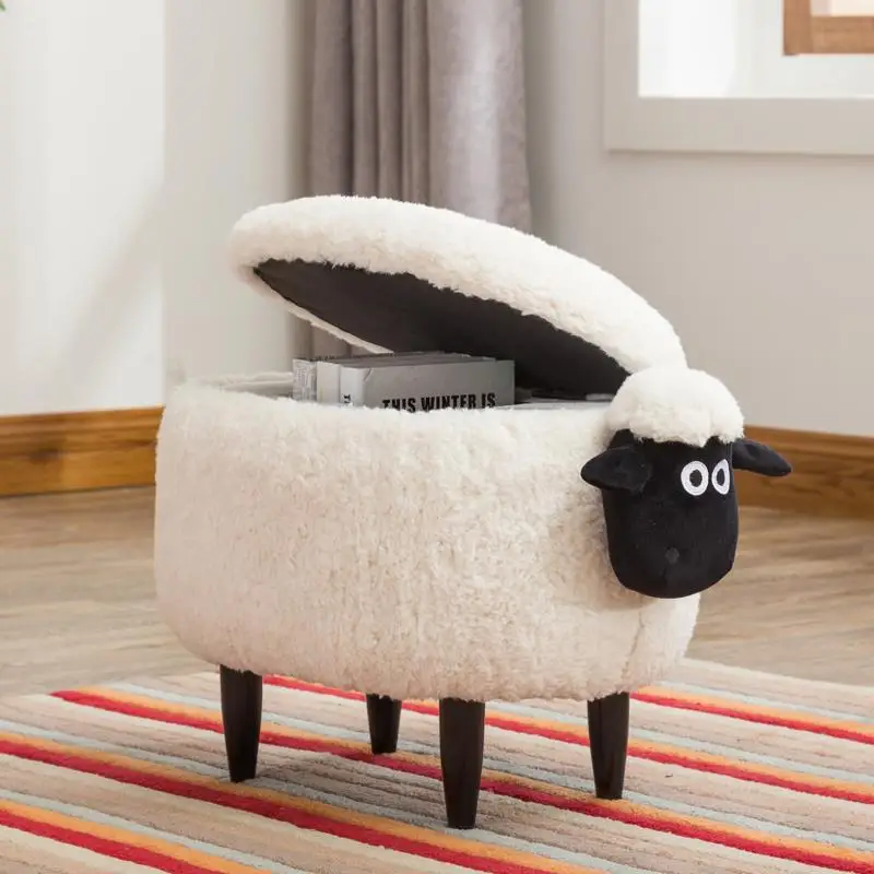 Стул для детей смеситель гостиной многофункциональный винтажный стул Krukje Sgabello