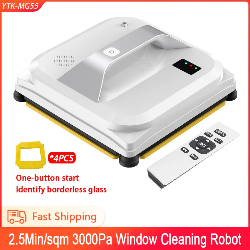 

Робот для мытья окон, 80 Вт, 3000 Па