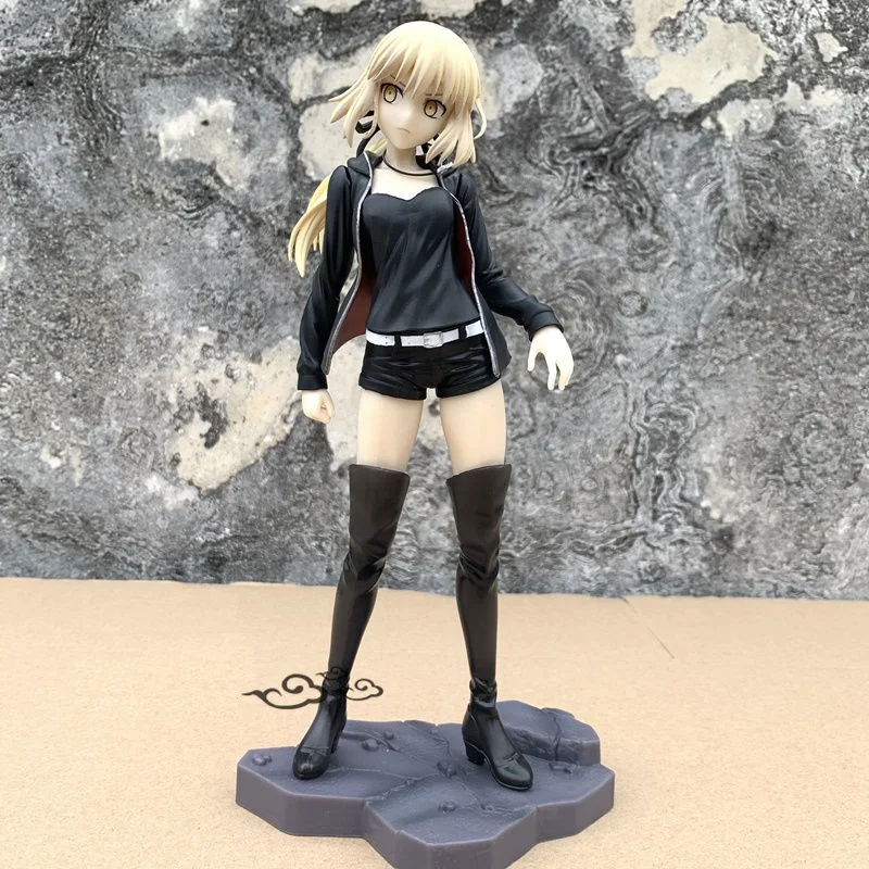 Новое аниме Fate Stay Night 24 см черное платье сабля Arturia альтер масштаб 1/7 Пендрагон