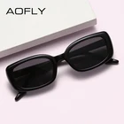 AOFLY поляризационные, прямоугольной формы солнцезащитные очки для женщин роскошный бренд дизайнерские солнцезащитные очки Женские Ретро оттенки дамы UV400 zonnebril dames