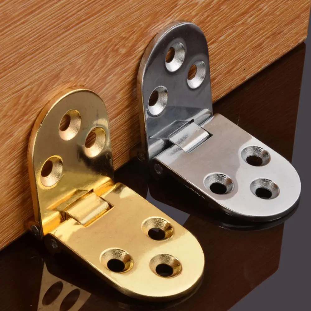

1Pc Foldable Iron Folding Hinge Table Leg Brackets Foldable for Table Chair Extension Tables Self Locking Fold Feet Hinges