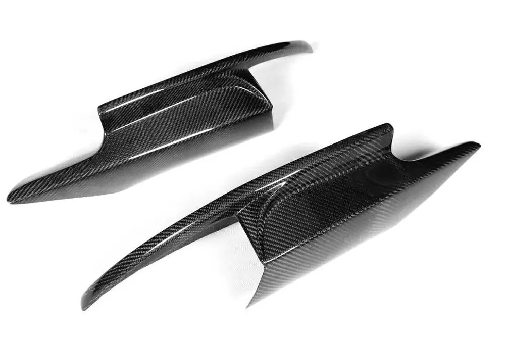 Передний бампер из углеродного волокна вентиляционные отверстия разветвители