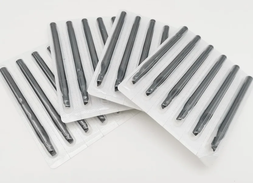 11F 50 шт оборудование для татуировки Одноразовые черные длинные насадки тату