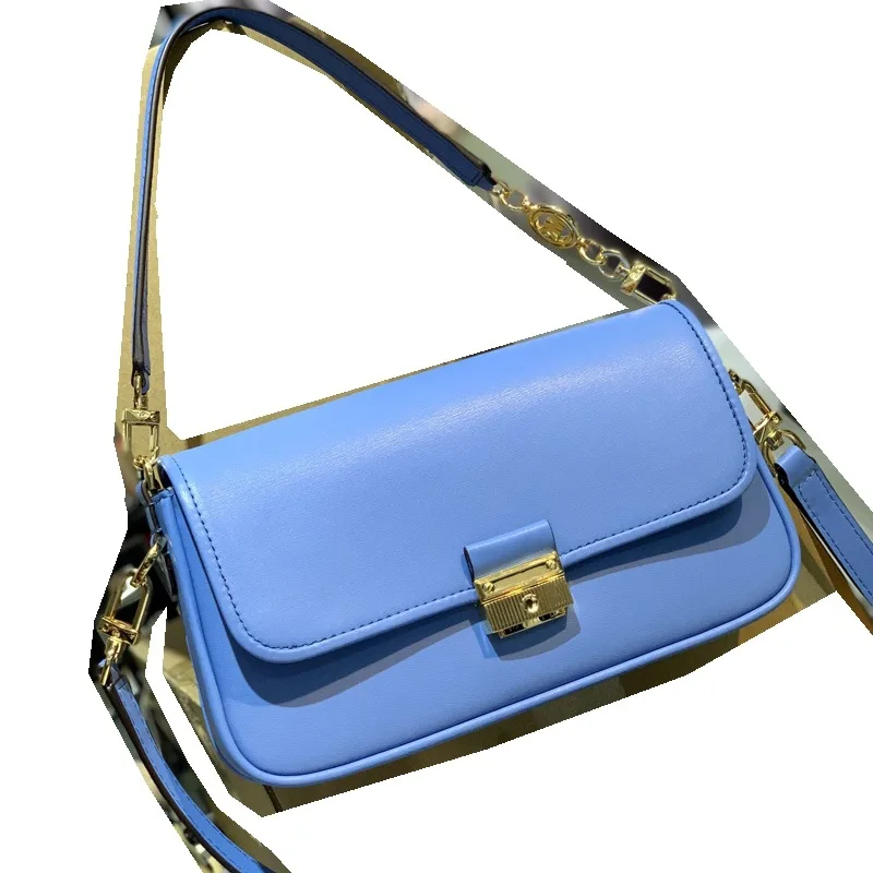 

Small leather shoulder bag for women