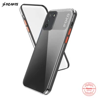 rzants for xiaomi poco m3 phone case hd transparent dazzle shockproof ultra thin slim high clear cover