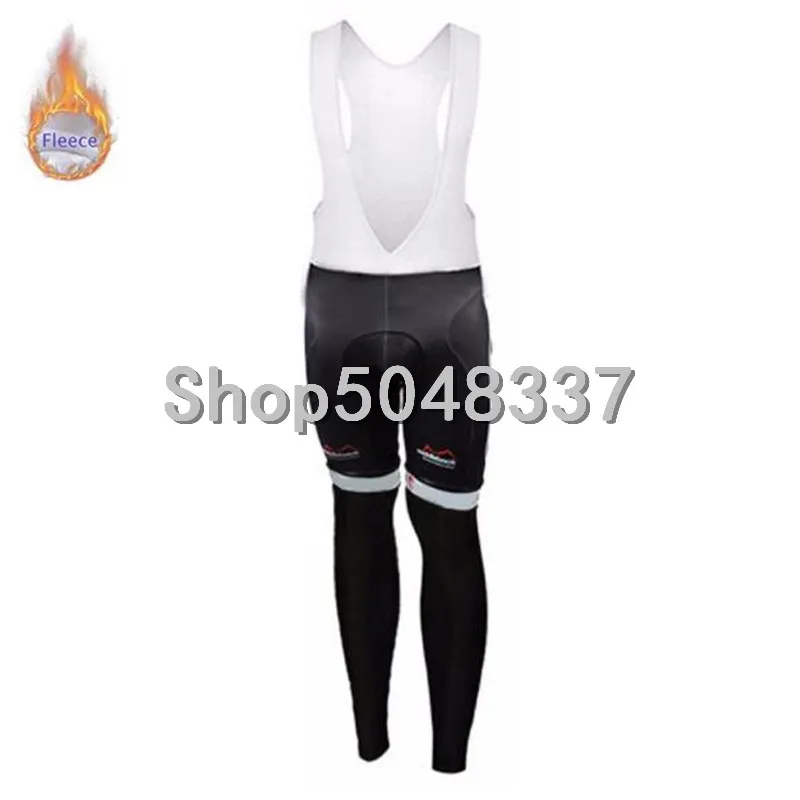 Войлочные Зимние флисовые термо мужские длинные брюки для велоспорта Триатлон