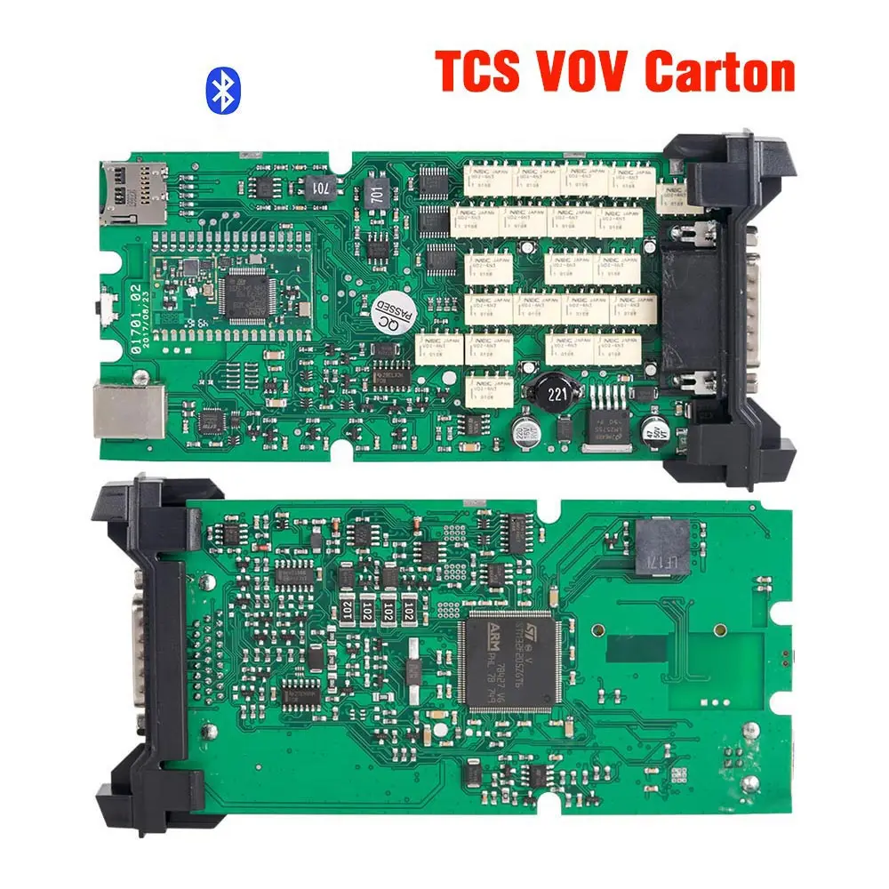 Один зеленый PCB супер cdp tcs pro bluetooth 2016R1 Keygen multidiag pr для автомобиля грузовик диагностический инструмент Горячая 3 шт./лот - Цвет: TCS VO