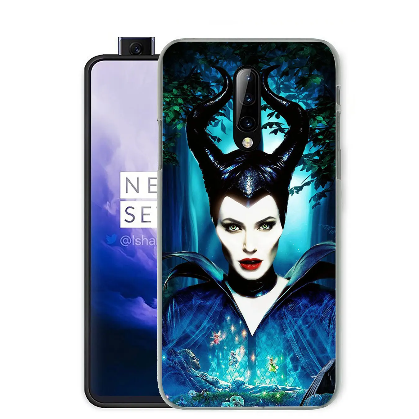 Жесткий пластиковый чехол для сотового телефона The witch maleficent Oneplus 7 7T Pro 6 6T 5 5T 7Pro One