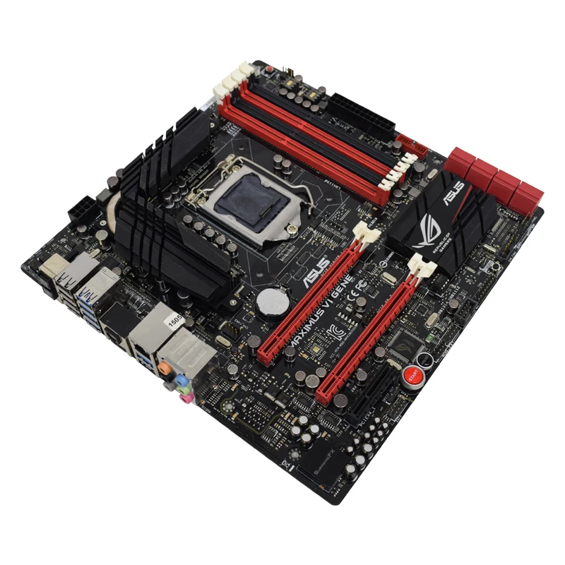 Billig ASUS Maximus VI GEN Desktop Motherboard DDR3 1600 Intel Z87 LGA 1150DDR3 USB 3,0 I3 I5 I7 22/23NM 32GB Z77 Desktop Motherboard