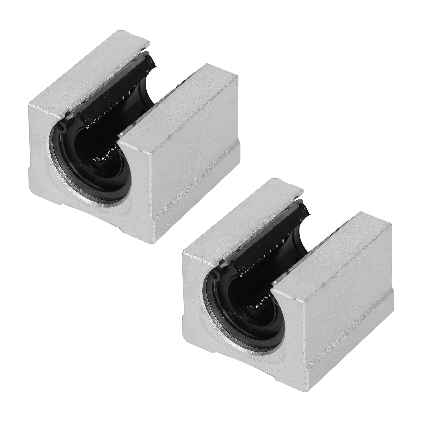 

2Pcs/Lot SBR16UU Open Linear Motion Ball Bearing Slide Unit Bushing(16MM Inner Dia. ) For CNC Machine Sliding, 3D Printer Parts