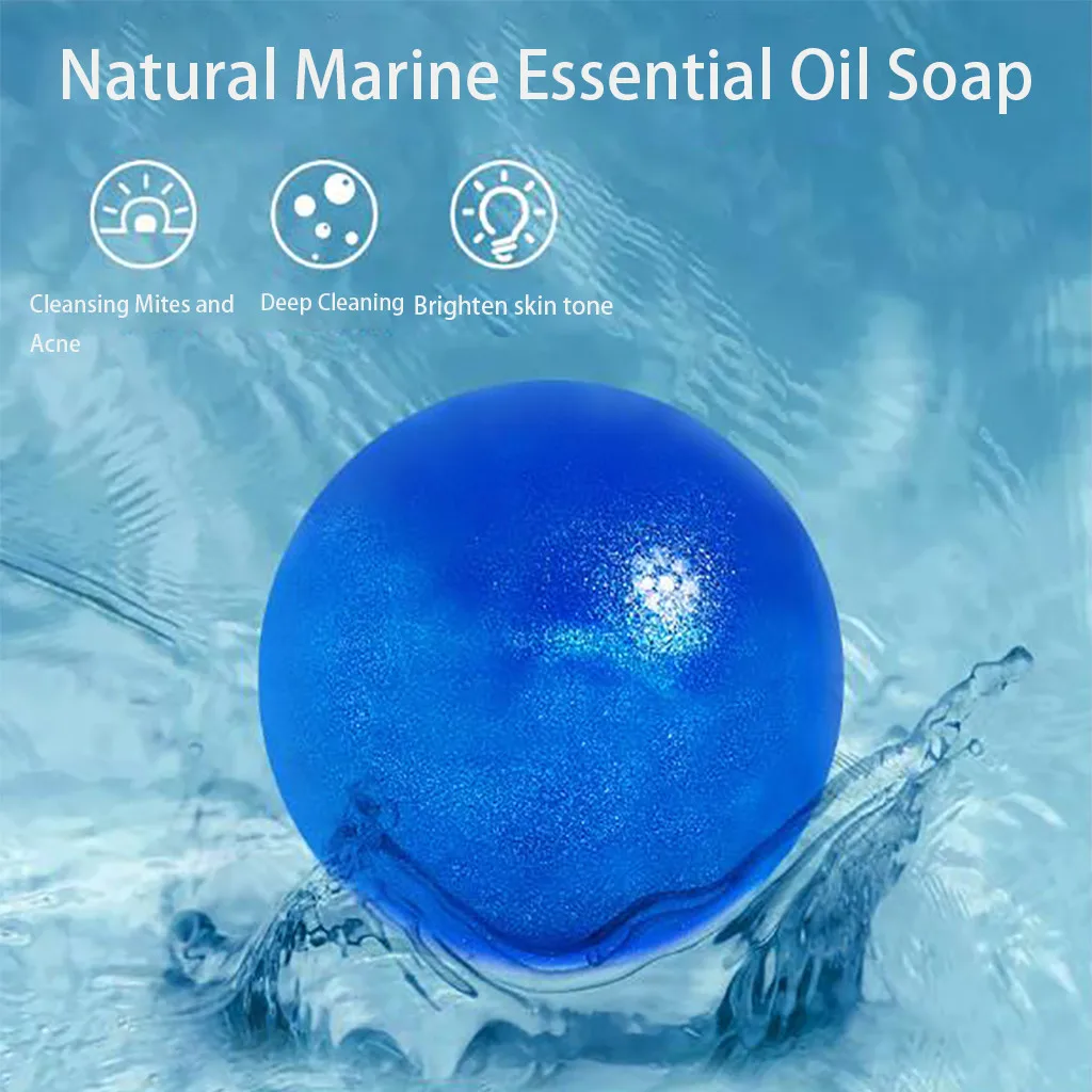 110 г уход за мылом для чистки лица глубокое очищающее мыло с шариком осветляющее