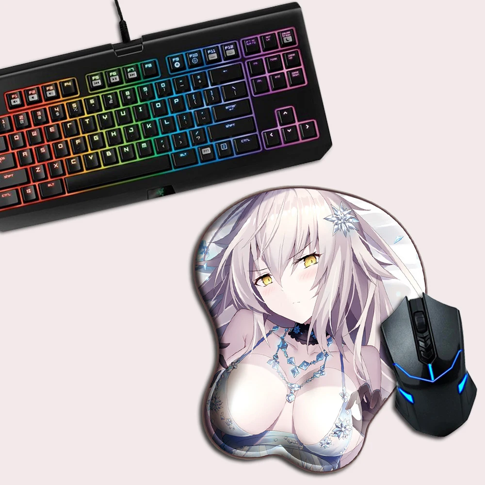 FFFAS 3D коврик для мыши рук девочки сексуальная грудь игровой компьютера ноутбука