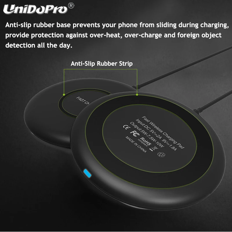 Водонепроницаемое Беспроводное зарядное устройство 10 Вт Qi для Blackview BV9900 BV9800 BV9700