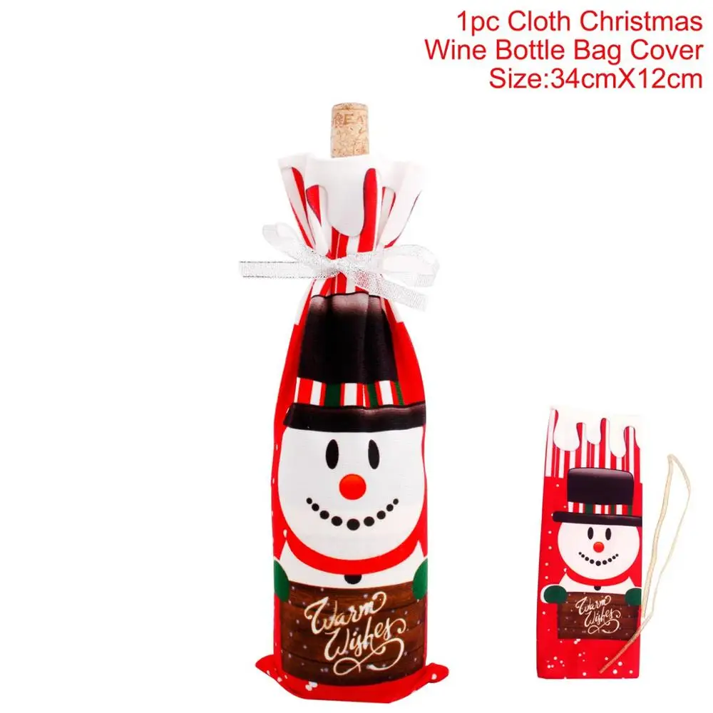 wine set 06 Новогодняя фоторамка из фольги с воздушным шаром рождественские украшения для дома рождественские украшения Noel Navidad рождественские украшения - Цвет: wine set 06