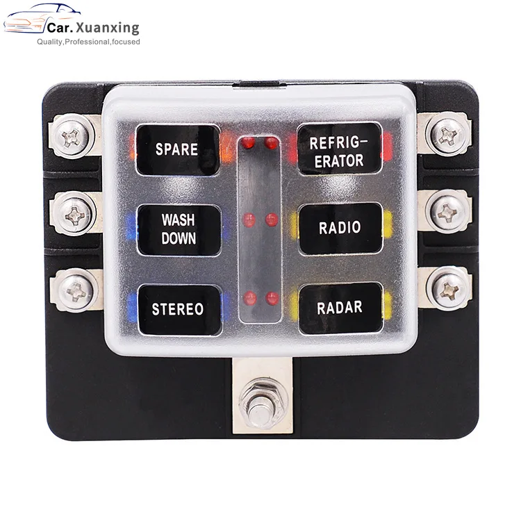 Держатель коробки предохранителей M5 Стад с Светодиодный индикатор светильник 1 в