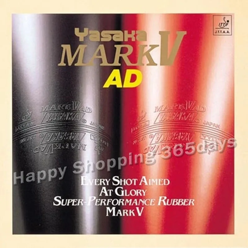Резина для настольного тенниса YASAKA MARKV AD Quick Attack + Loop pimples in с губкой пинг-понга tenis de