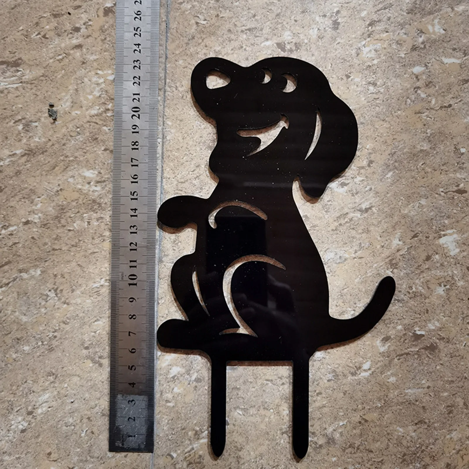 

Creative Dog Stakes Acrylic Animal Stakes Garden Silhouette Yard Art For Party Festival Home Decor Garden Decor