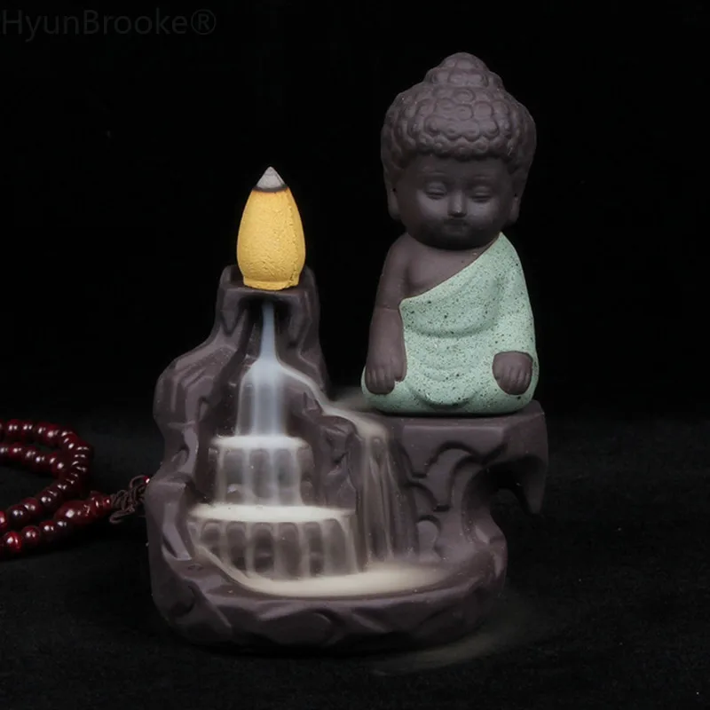 18 шт. конусы и горелка для благовоний|backflow incense burner|incense burnerincense backflow burner |