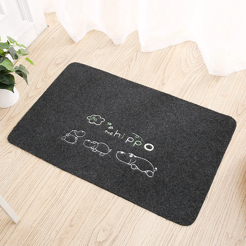 80*120 см Добро пожаловать Водонепроницаемый дверной коврик мультяшный МИЛЫЙ
