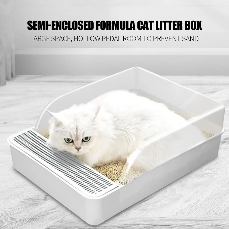 Pet Туалет постельное белье Анти Всплеск кошки ящик для туалета кошачий поднос