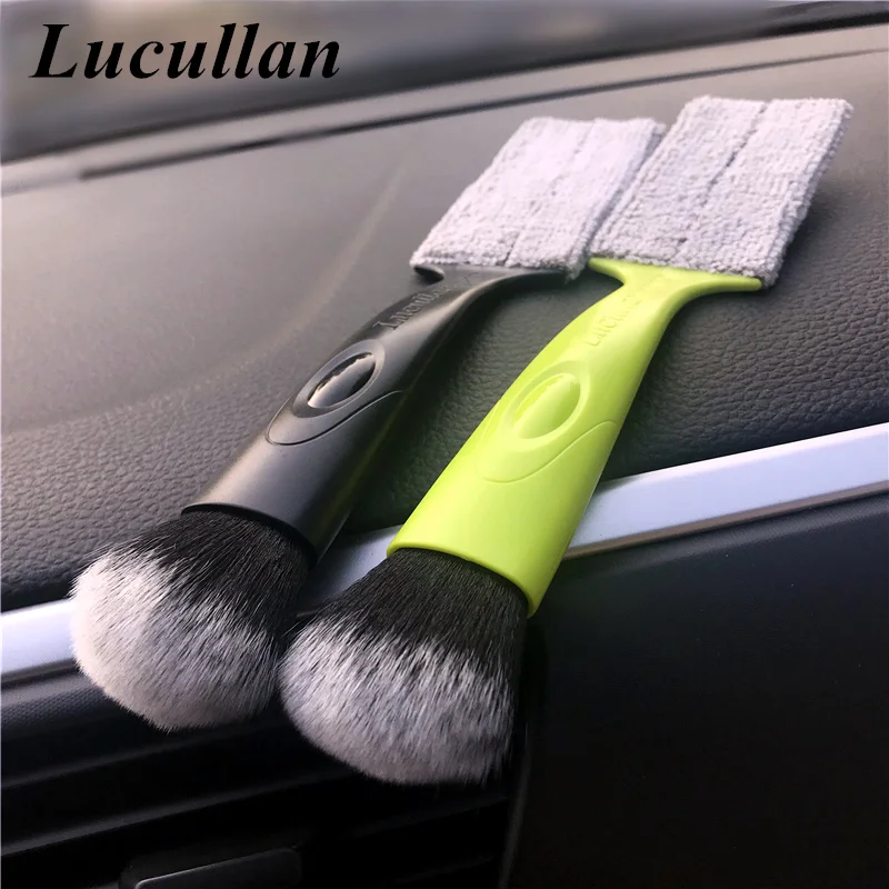 Lucullan двухсторонние многофункциональные щетки для очистки интерьера инструменты