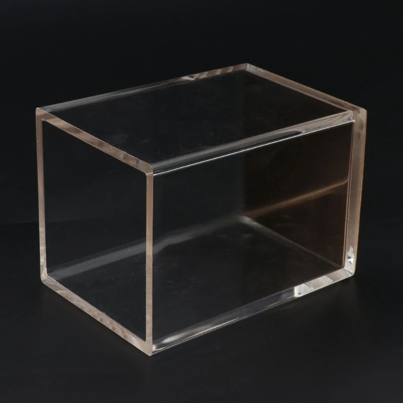 

Desk Organizer Transparency Pencil Case Pen Container Rose Gold Cup Stationery 1XCE