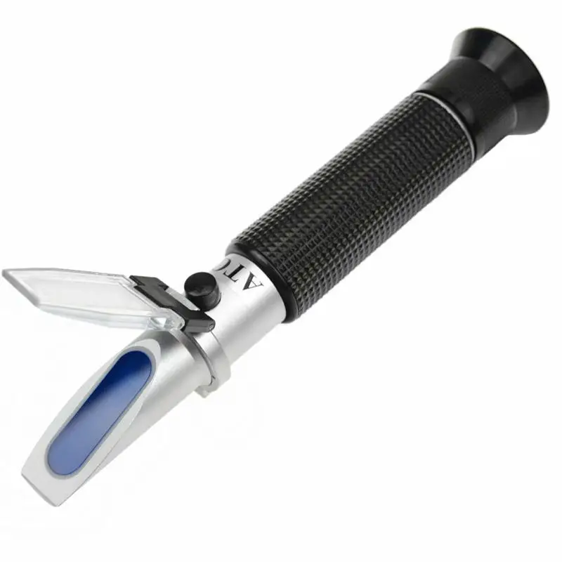 New Salinity Refractometer For Seawater And Marine Fishkeeping Aquarium 0-100 Ppt With Automatic Temperature Compensation | Инструменты