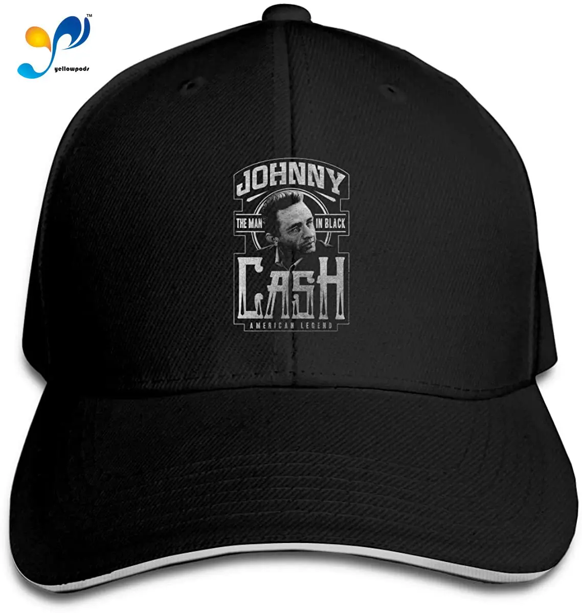 

Adult Men And Women General Caps Johnny Cash Black Adjustable Fits Hat Baseball Cap Custom Hats Funny Fans Gifts Sports Caps