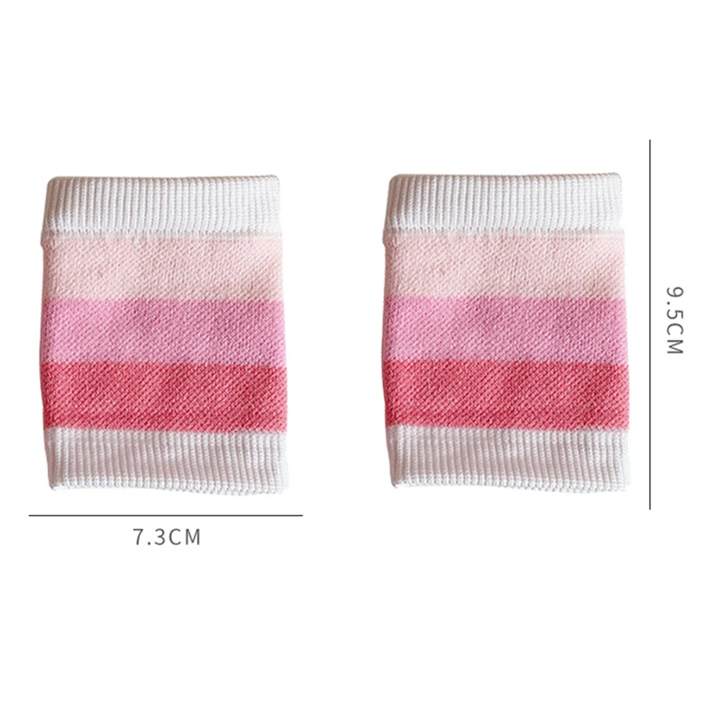 Дышащие Теплые нарукавники цвета радуги мягкая хлопковая обертка для рук