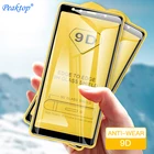 Защитное стекло 9D для Samsung Galaxy A7, A8, A9 2018, S10E, A2 Core, A20E, Samsung A8 Plus