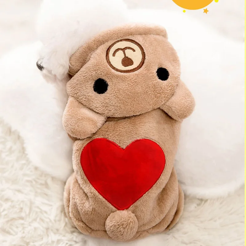 

Pet Products Winter Cat Dog Clothing Coat Jacket Cute Small Cat Dog Clothes For Dogs Yorkies Pet Clothes Overalls For Dogs